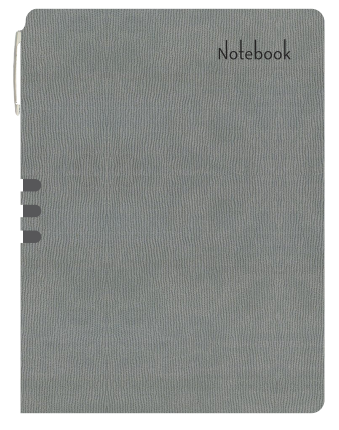 Soft Cover Pu Notebook With Pen Holder