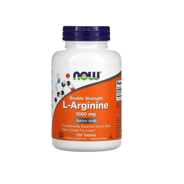 NOW Foods, L-Arginine, Double Strength, 1,000 mg, 120 Tablets