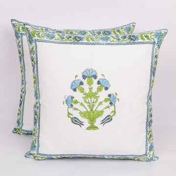 Blooming Floral Bouquet Cushion Cover