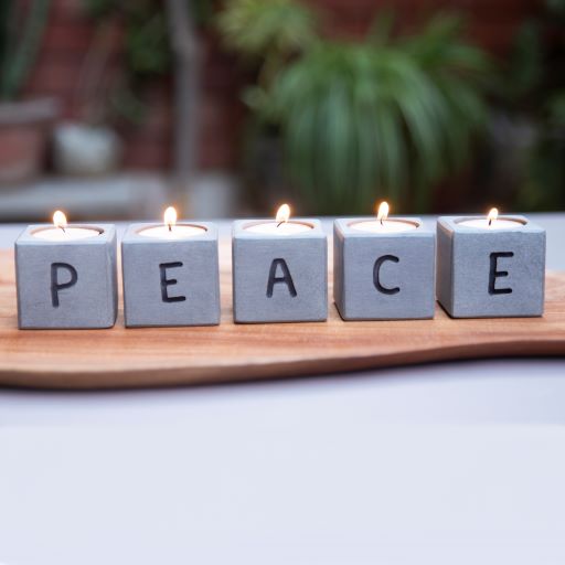 Dream And Peace Tea Light Holder