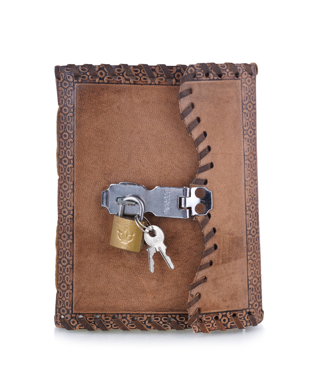 Leather Journal With Lock & Key