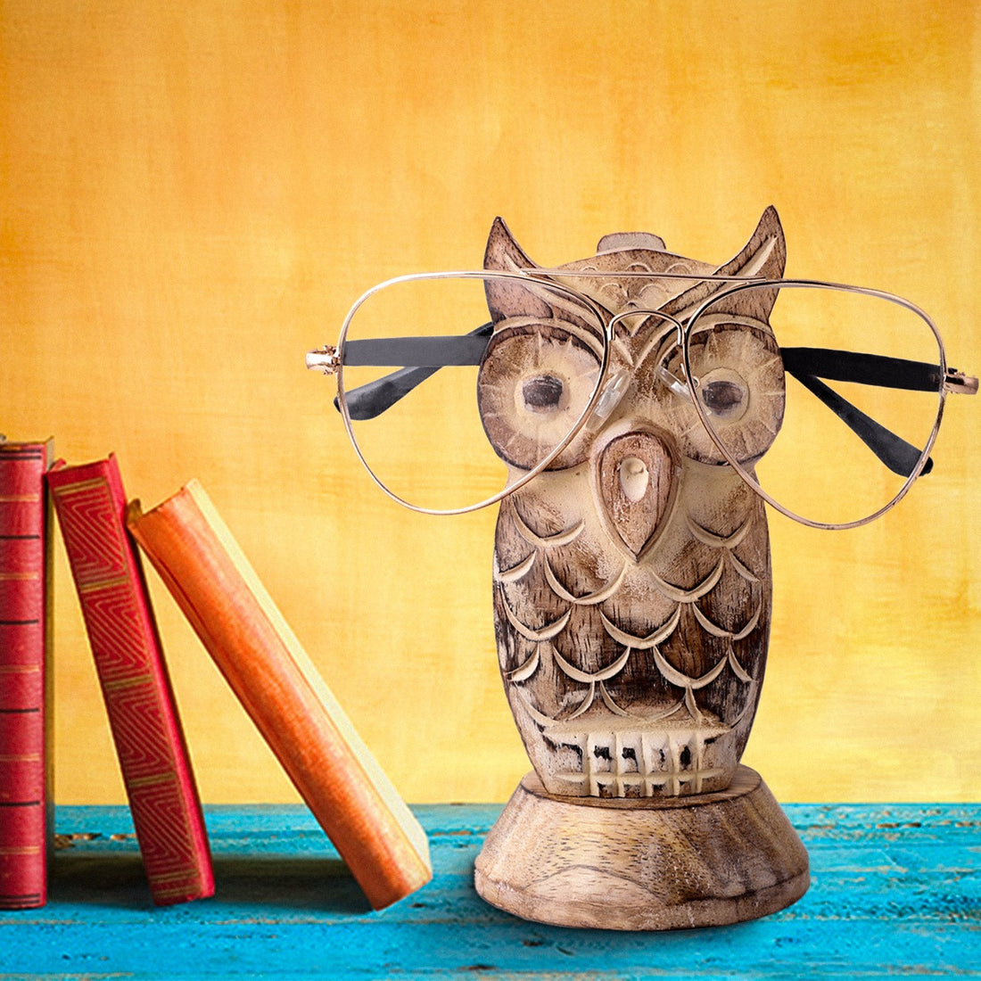 White Owl Shape Spectacle Holder