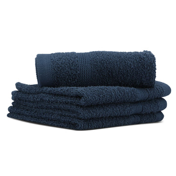 Cotton Face Towel (Navy Blue)