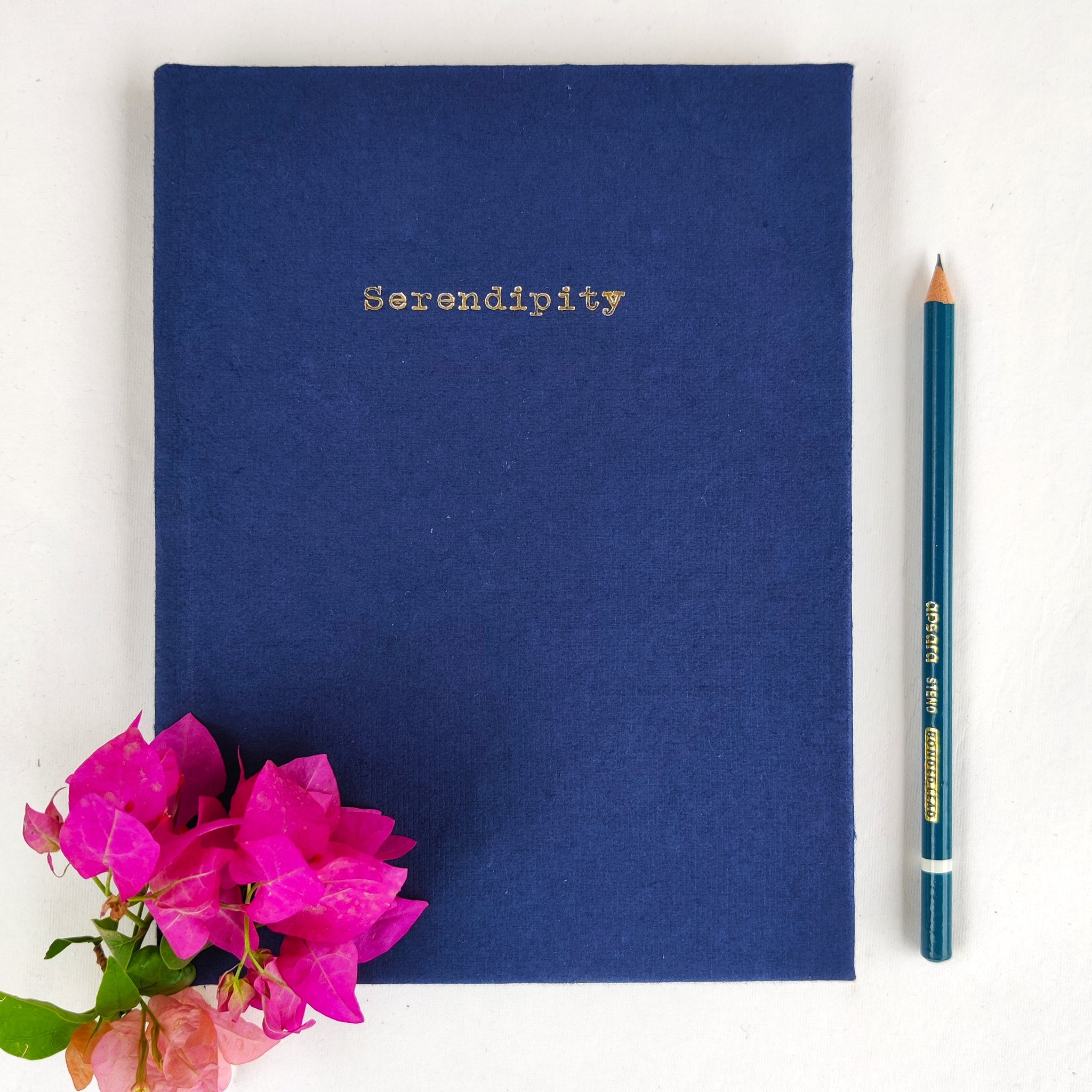 Hardbound Serendipity Journal Indigo