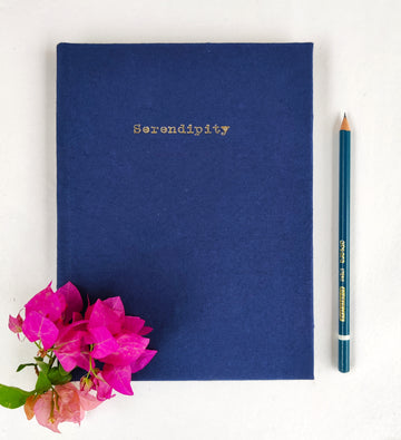 Hardbound Serendipity Journal Indigo