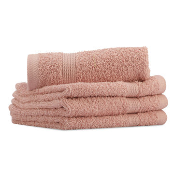 Cotton Face Towel (Peach Color)