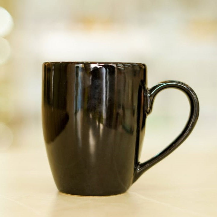 Black Coffee Mug