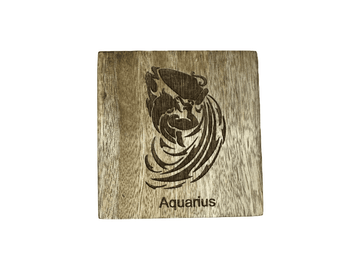 Aquarius- Laser Etched Box (medium)