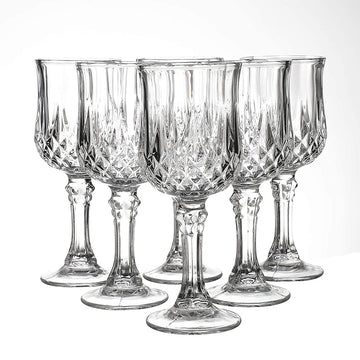 Crystal Clear Glass (set Of 6)