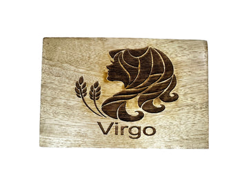 Virgo - Laser Etched Rectangular Box