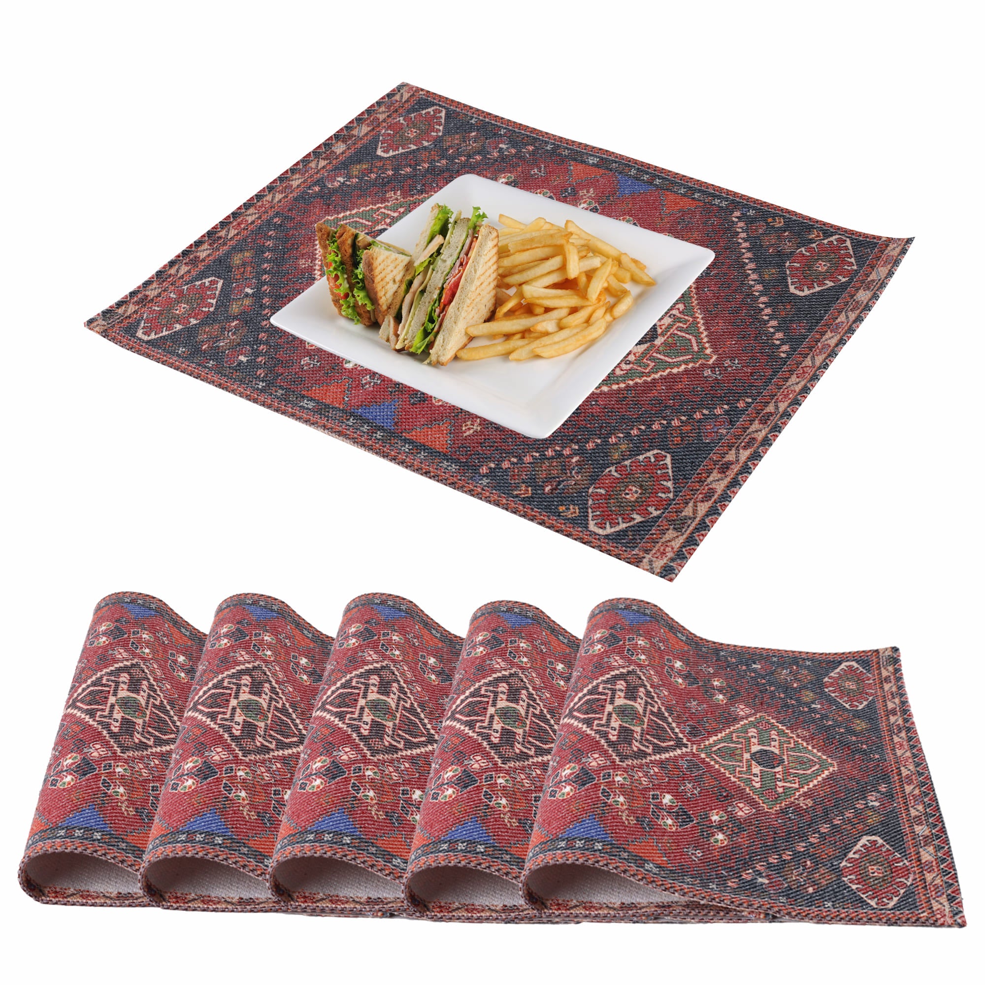 Cotton Digital Printed Dinner Table Mats