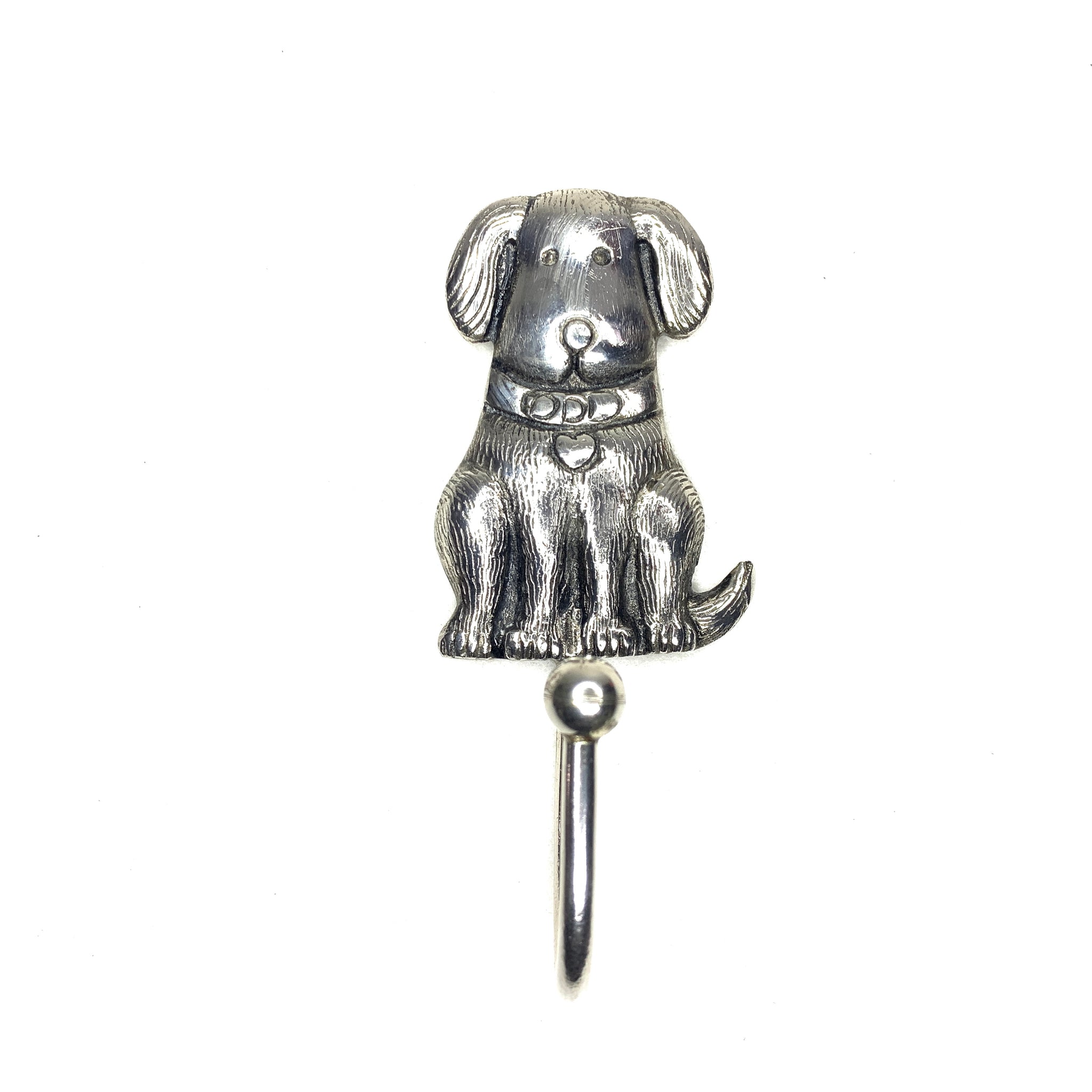 Handmade Recycled Aluminum Coat Hook- Dog