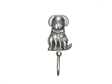 Handmade Recycled Aluminum Coat Hook- Dog