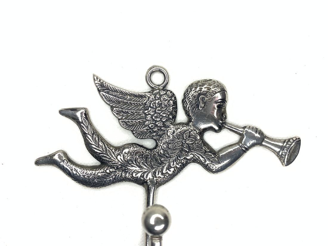 Handmade Recycled Aluminium Coat Hook- Angel