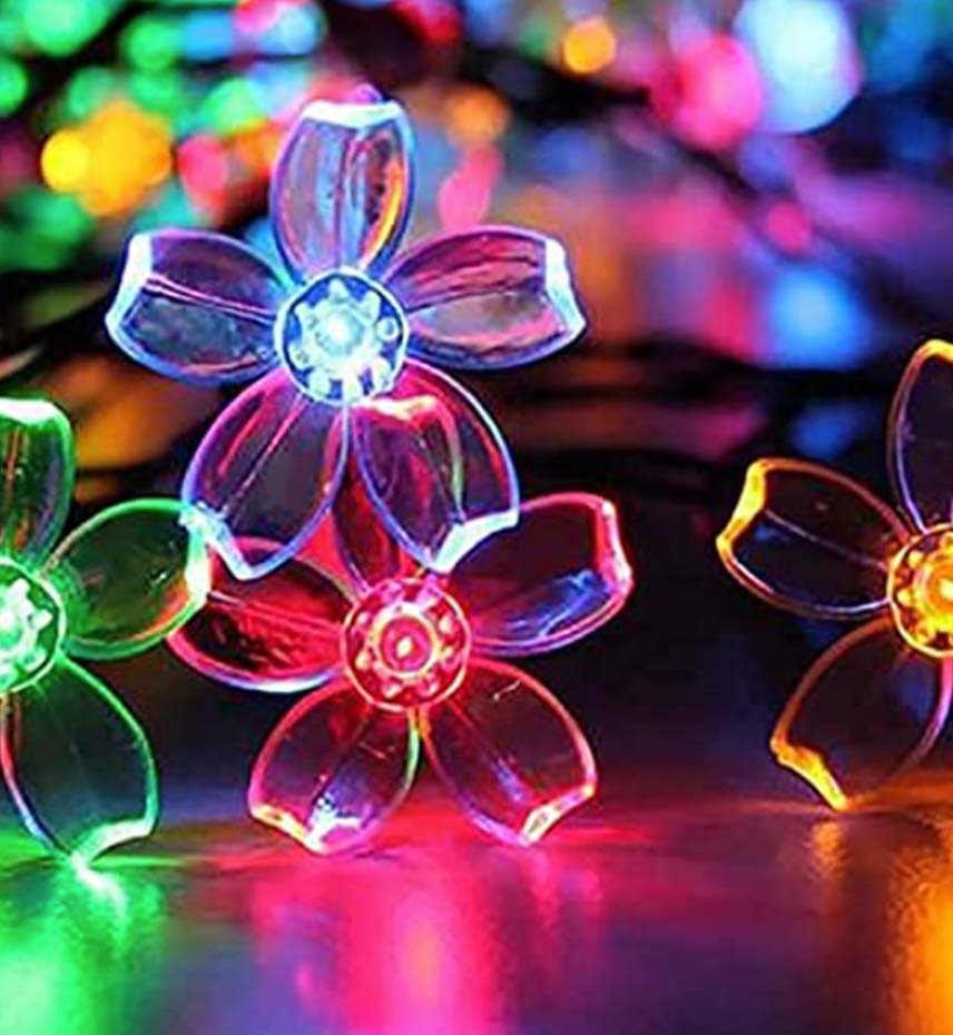 Multicolor Blossom Flower Lights