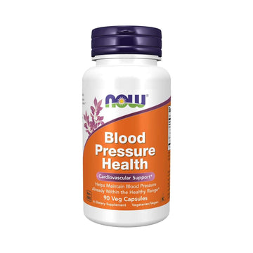 NOW Foods Supplements, Blood Pressure Health with MegaNatural®-BP™, Cardiovascular Support*, 90 Veg Capsules