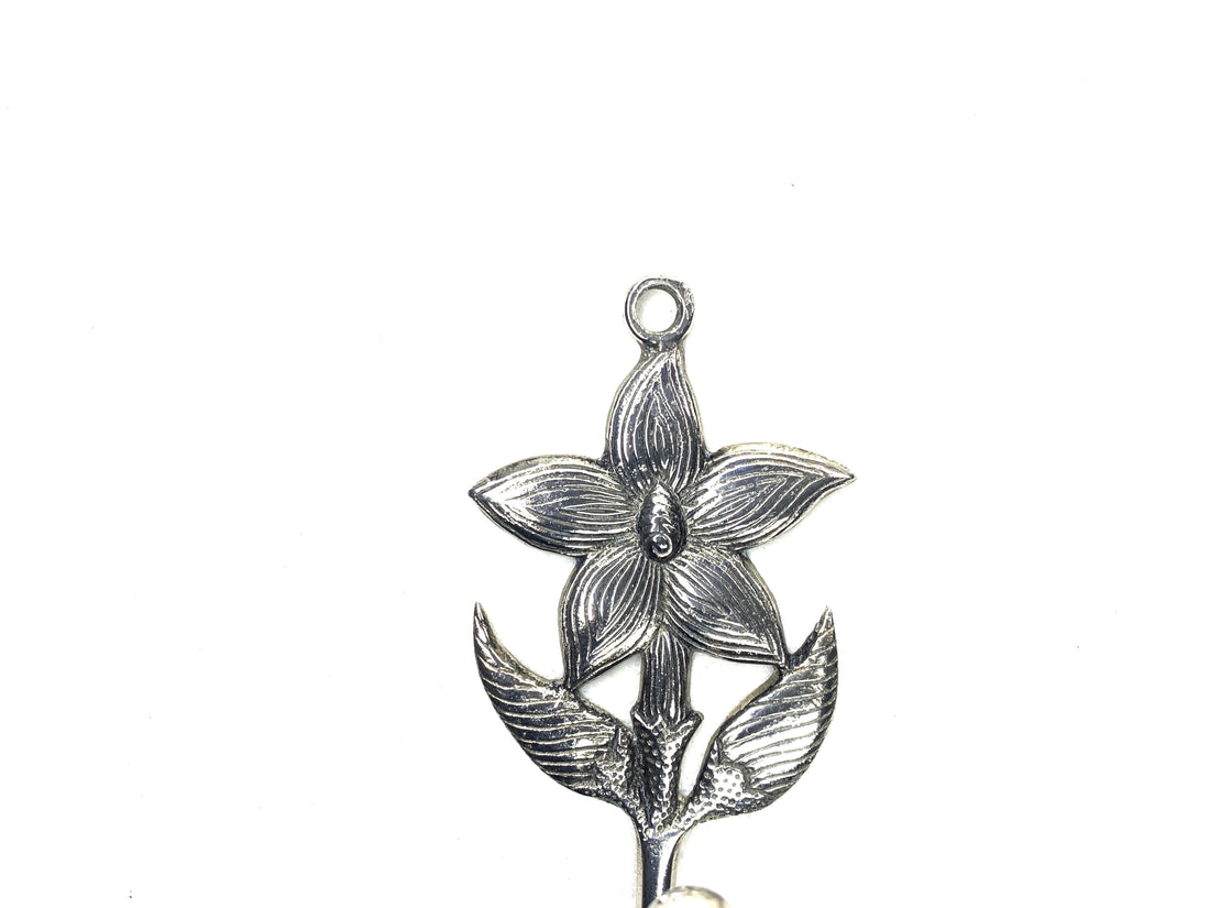 Handmade Recycled Aluminium Coat Hook- Flower