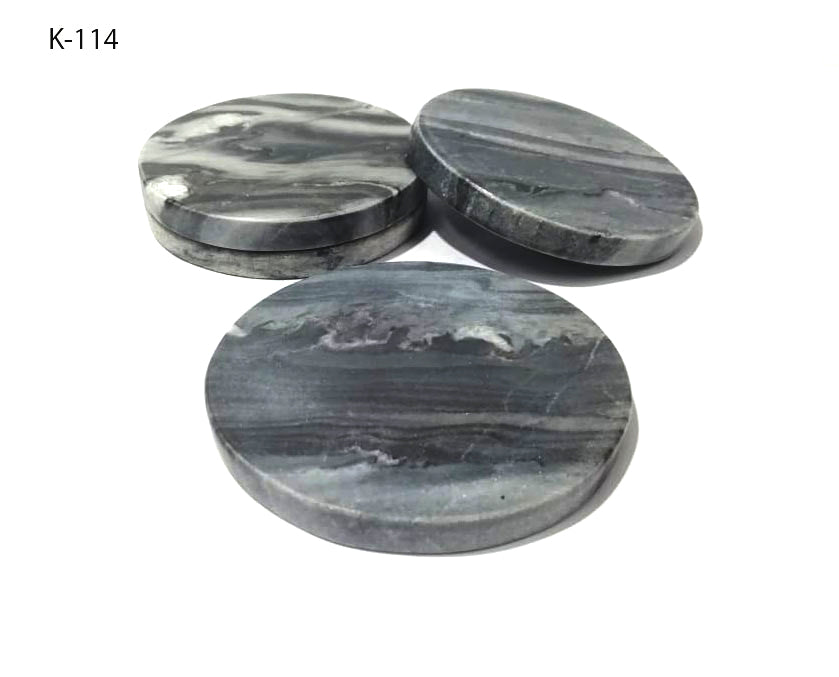 Grey Marble Coasters