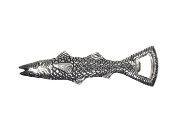 Handmade Recycled Aluminum Fish Bottle Opener