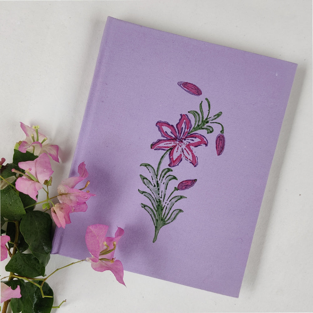 Hardbound Journal Lilac