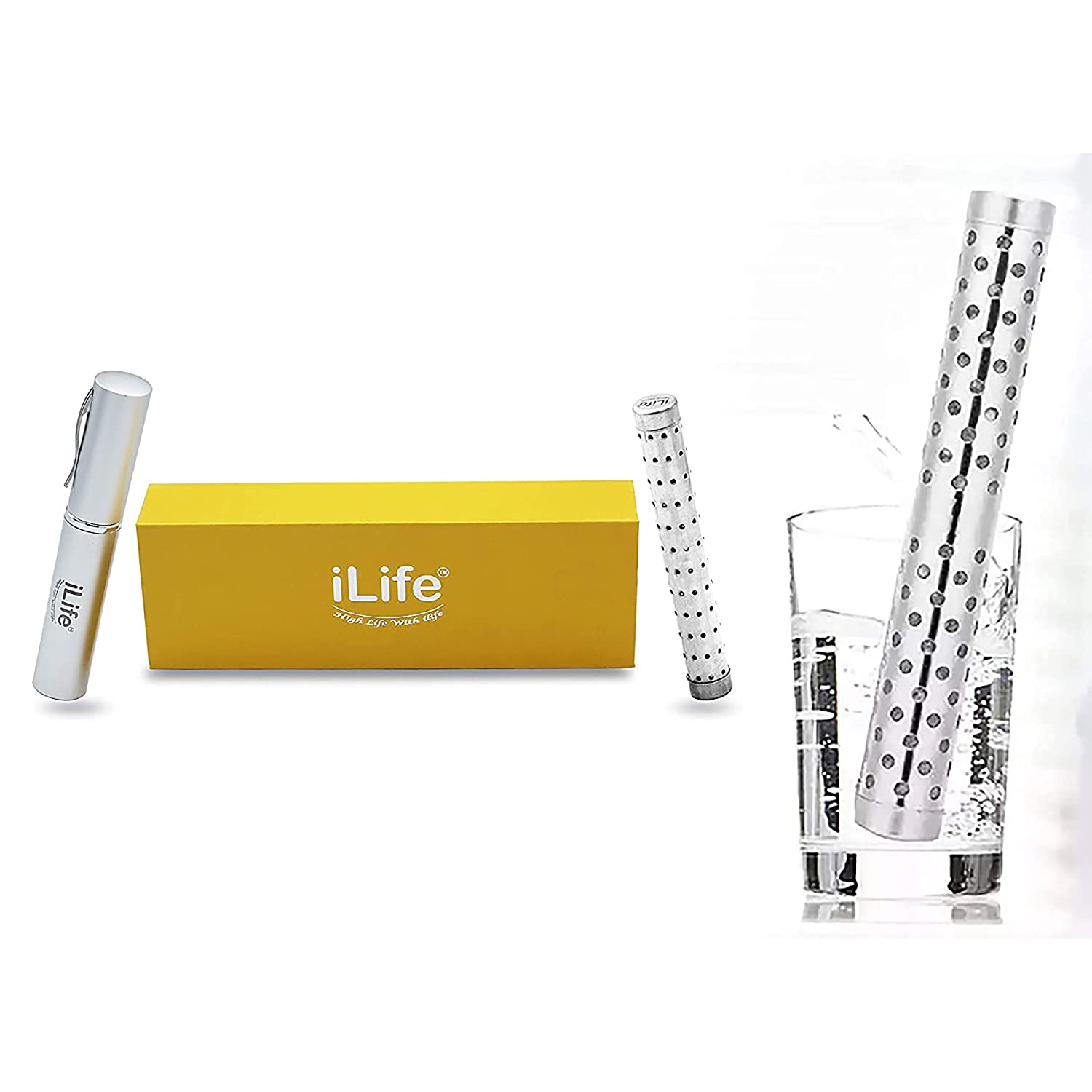 Stainless Steel Portable Pen Type Antioxidant Alkaline Hydrogen Stick With Gift Box