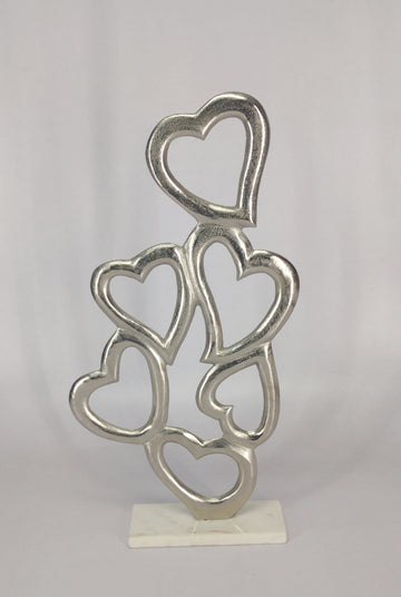 Decorative Stacking Heart Sculpture