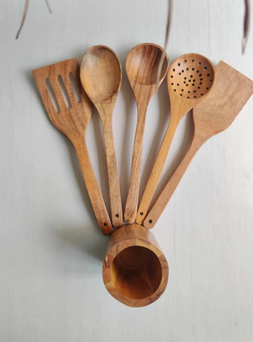 Spoons And Ladles With Holder