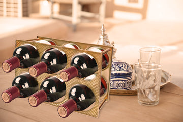 Wine Rack - Rectangular (for 6 Bottles)