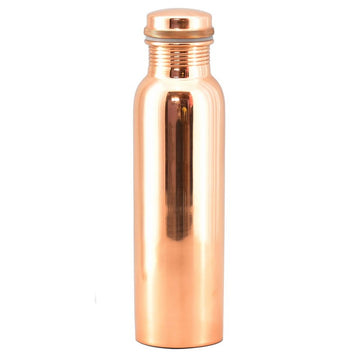 Pure Copper 34 Oz Plain Copper Bottle For Drinking