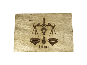 Libra - Laser Etched Rectangular Box