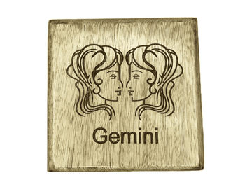 Gemini - Laser Etched Square Box