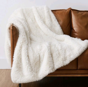 Sherpa Polyester Throw