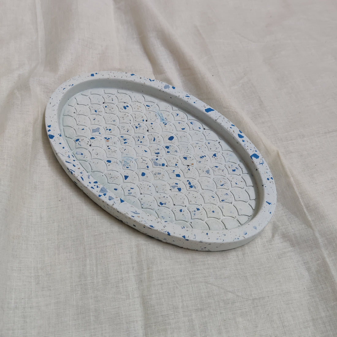 Oval Tray - Terrazzo