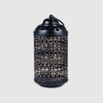 Matte Black Hanging Lantern