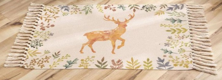 Deer Print Door Mat