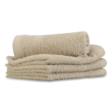 Cotton Face Towel (Beige)