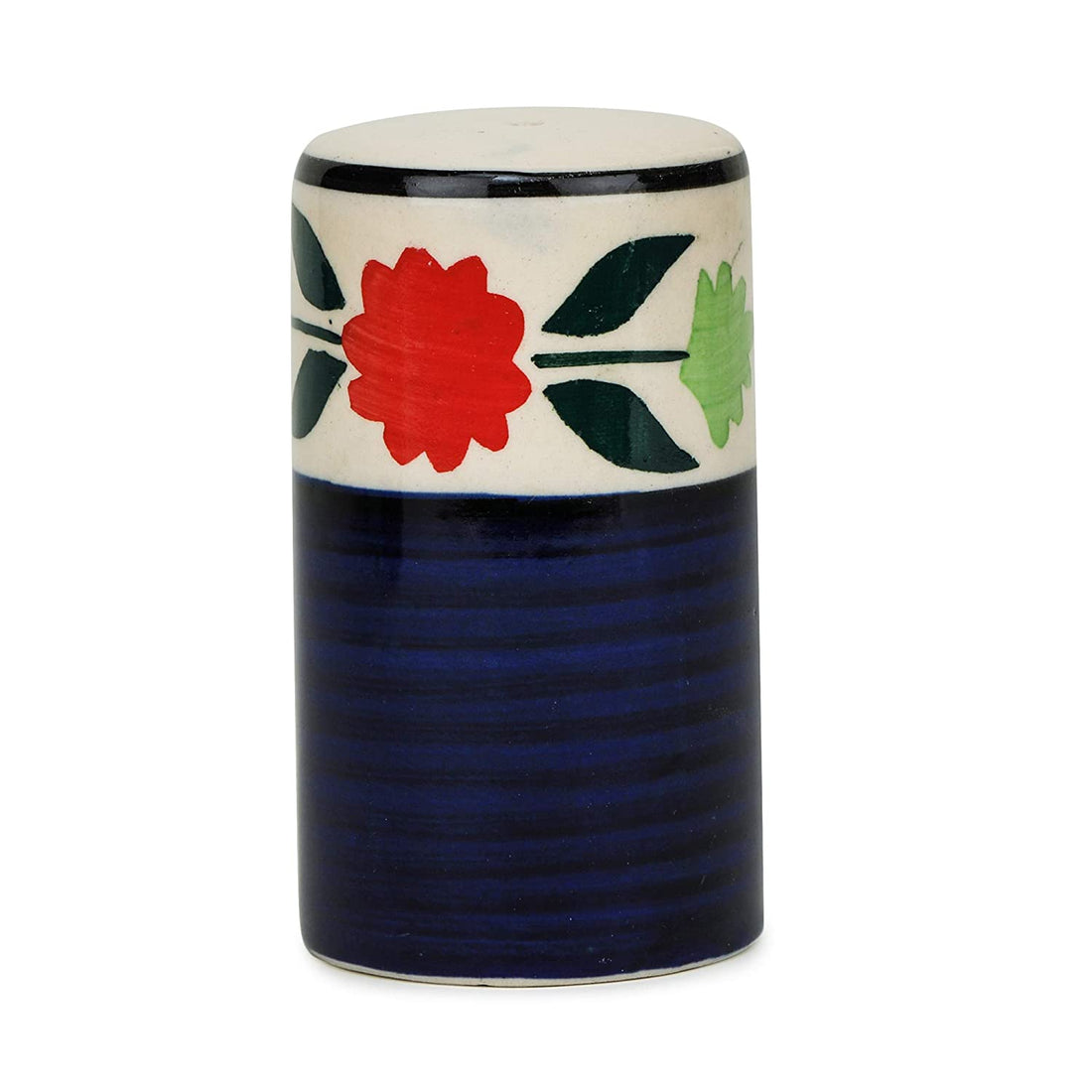 Ceramic Kitchen Drizzler Spice Set (70 Ml Floral Blue)