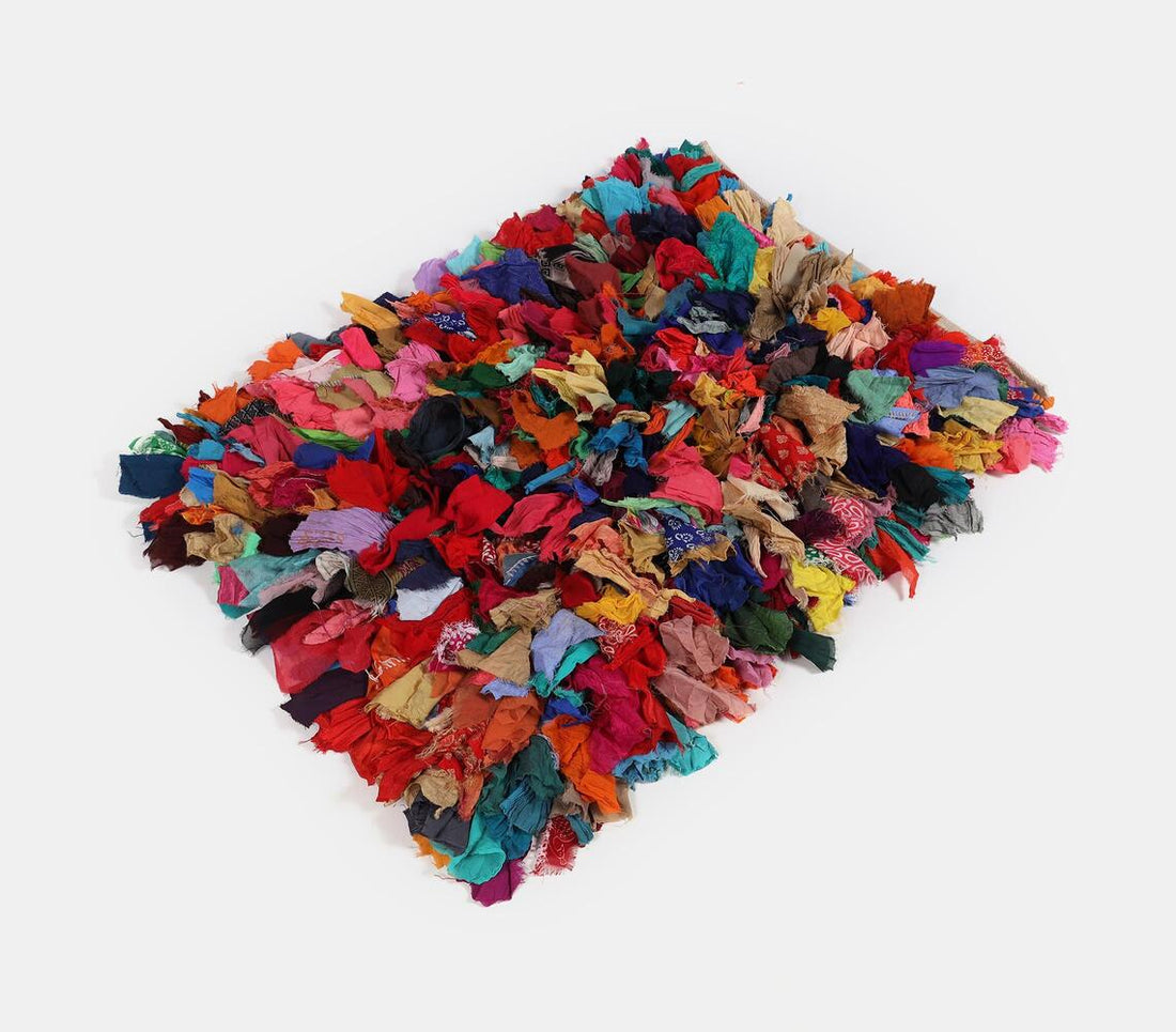 Moroccan Fluffy Rug (multicolor)