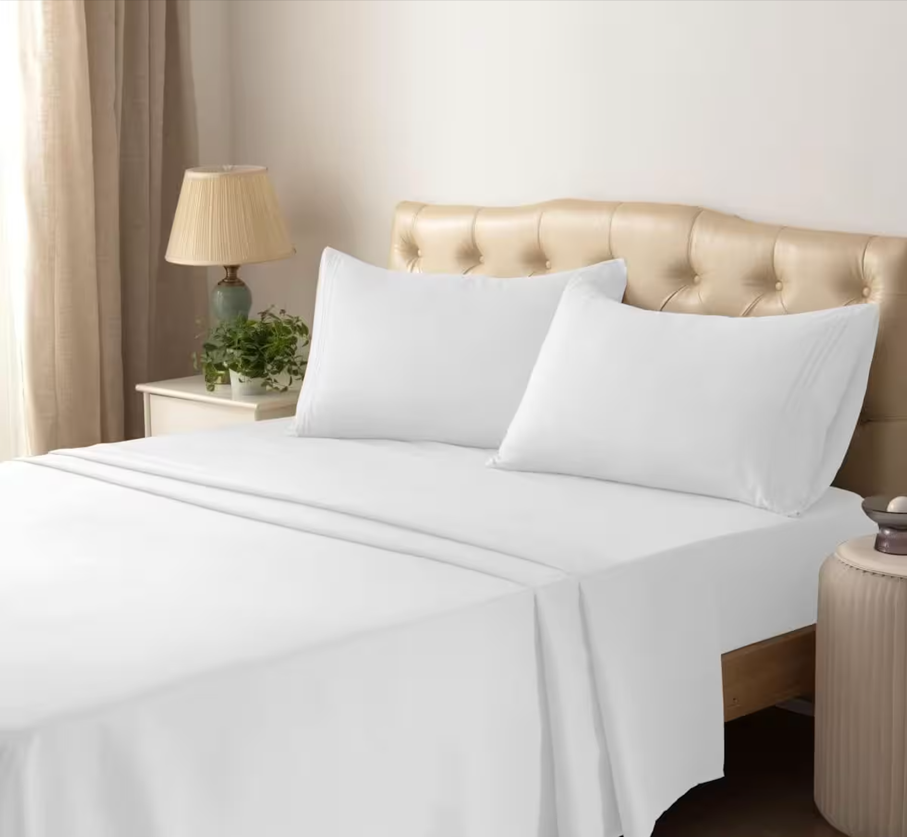 Queen Size Bed-Sheet 300 TC