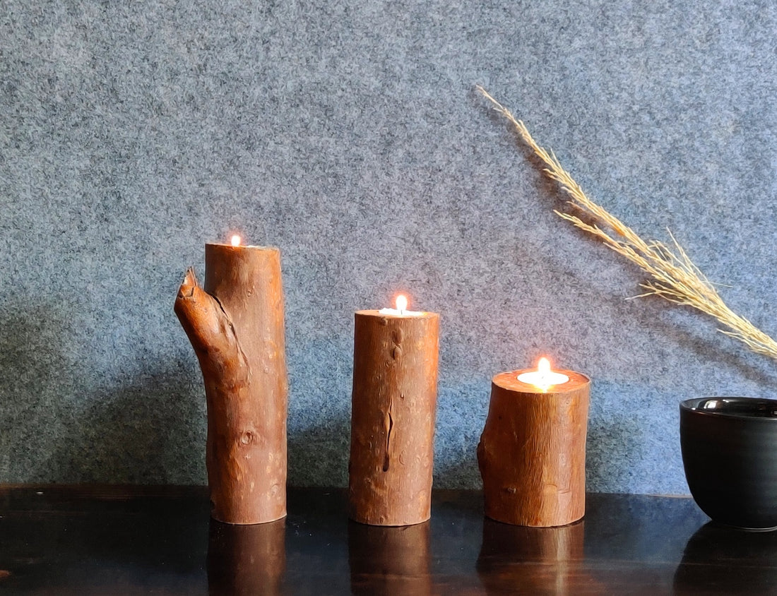 Lit Tree - Candle Stand