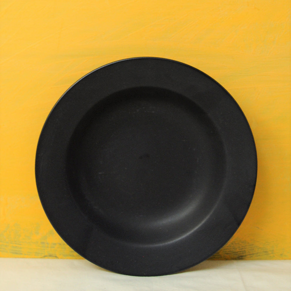 Black Pasta Plate