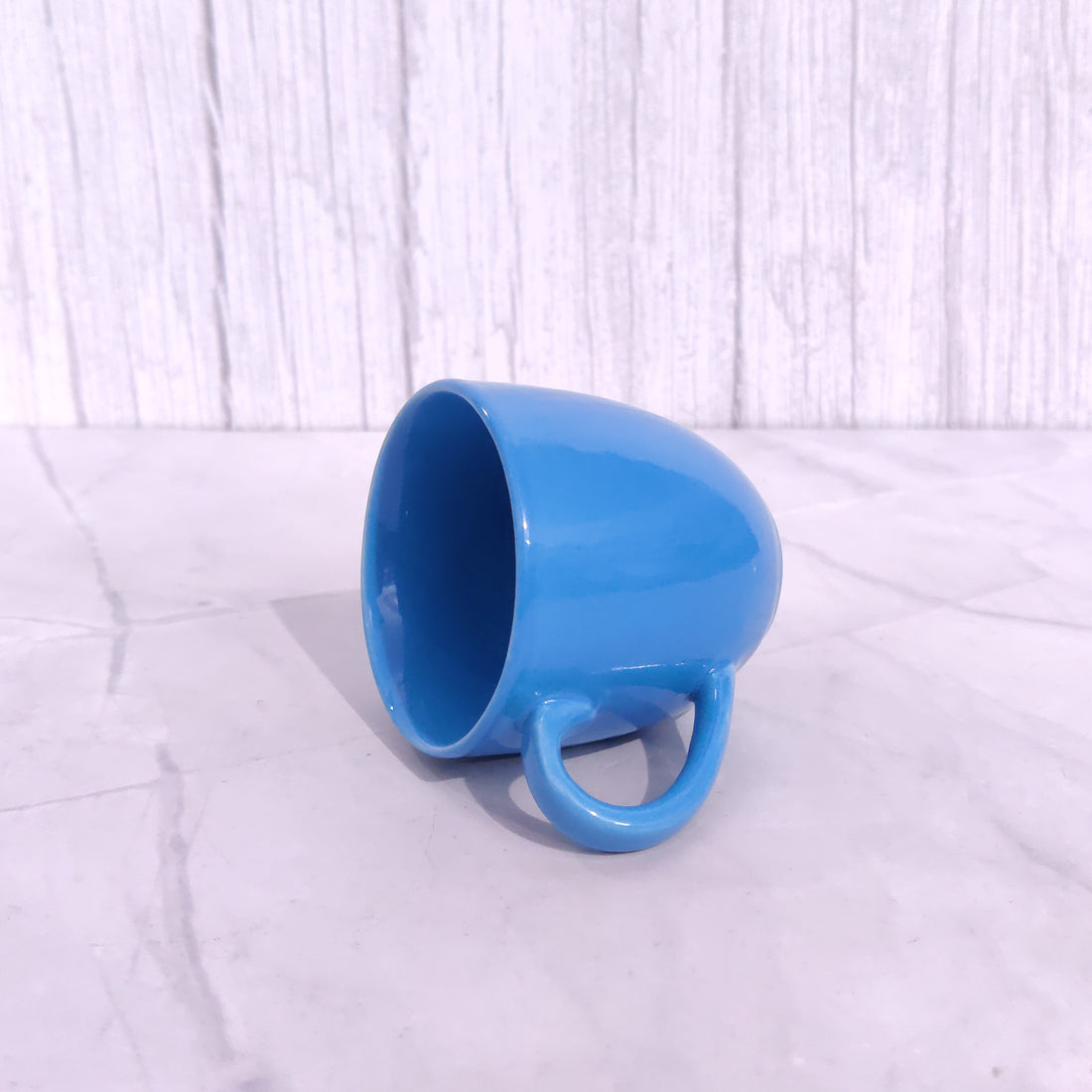 Aqua Ceramic Handmade Tea Cup