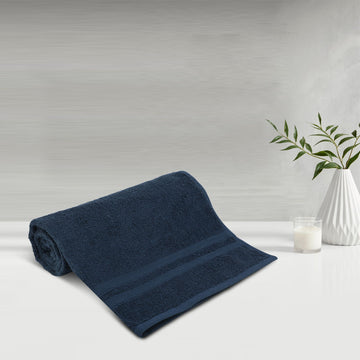 Lush & Beyond 500 GSM Bath Towel (Navy Blue)