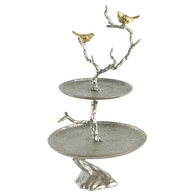 2-Tier Tree Branch Cake Stand