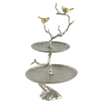 2-Tier Tree Branch Cake Stand