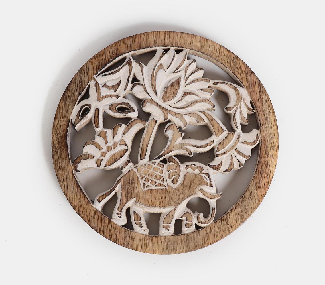 Elephant Design Trivet