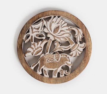 Elephant Design Trivet