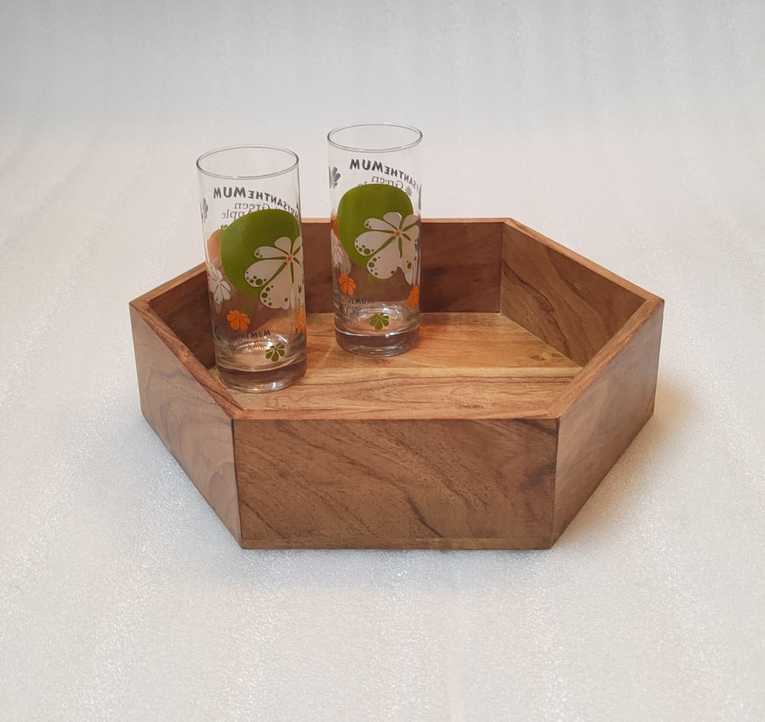 Hexagon Serving Tray