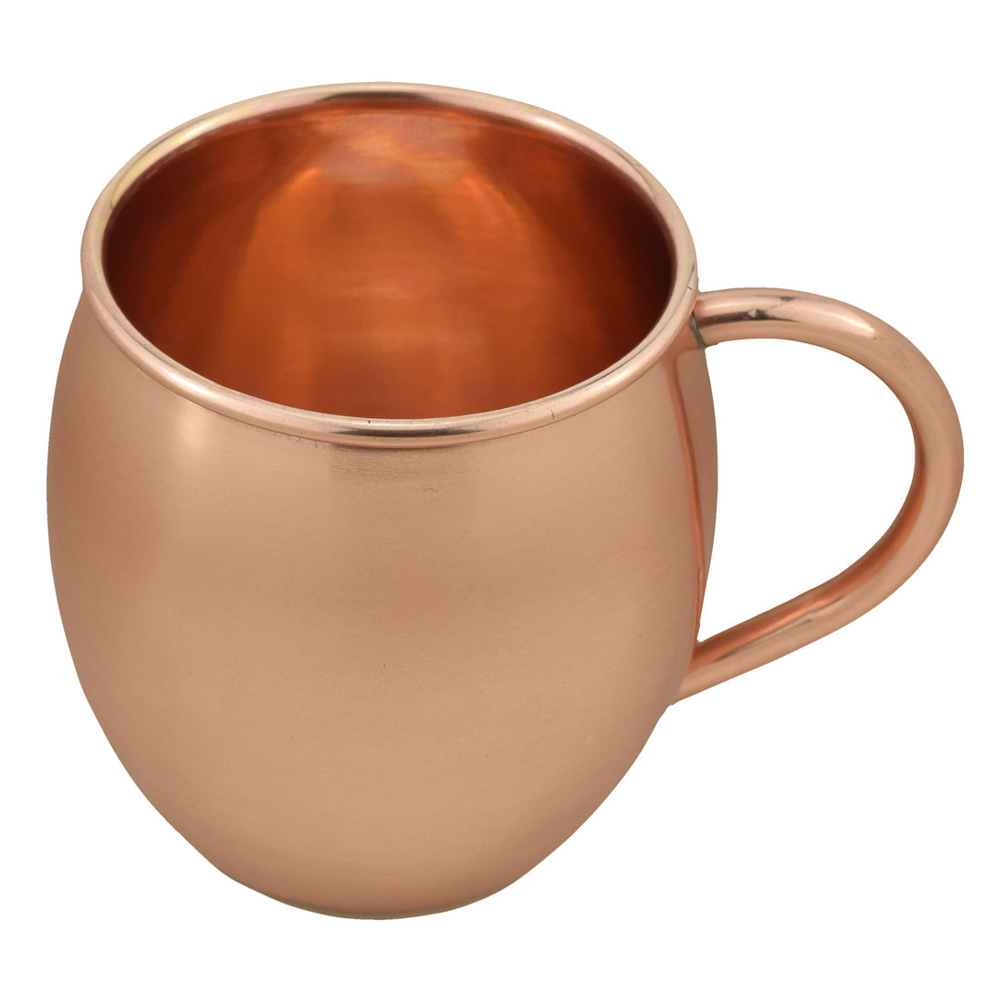 16 Oz Pure Copper Plain Barrel Mug