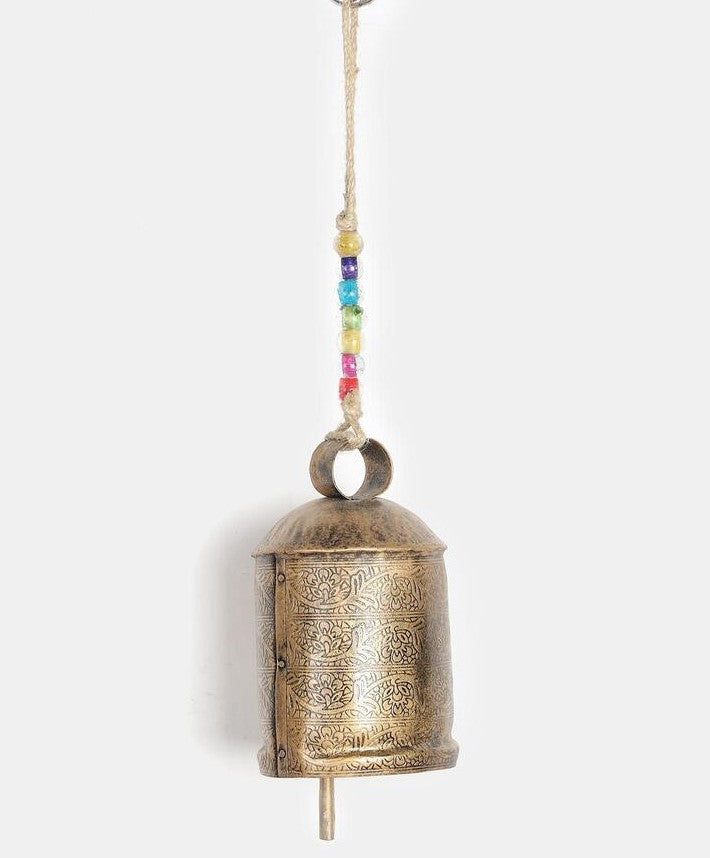 Handmade Small Bell With Beads